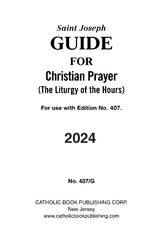 Christian Prayer Guide For 2024 (Large Type)