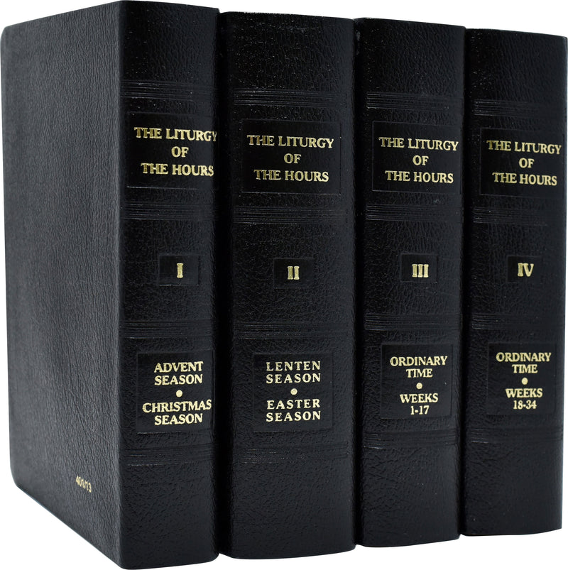 Liturgy Of The Hours (Set Of 4) Leather