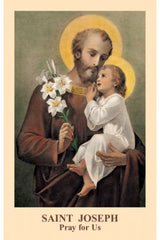 Memorare of St. Joseph Prayercard (Pack of 100)