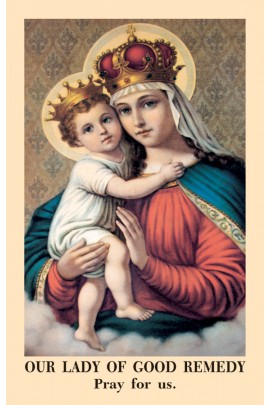 Our Lady of Good Remedy Prayercard (Pack of 100)