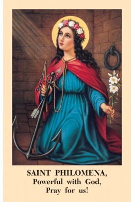 Saint Philomena Novena Prayercard (Pack of 100)