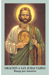 Oración a San Judas Tadeo: Spanish Prayercard (Pack of 100)