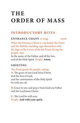 Order of Mass Hymnal Insert