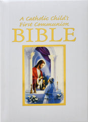 A Catholic Child's First Communion Bible Traditions - Girl