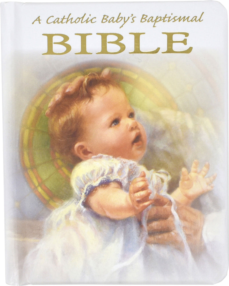 A Catholic Baby&#39;s Baptismal Bible