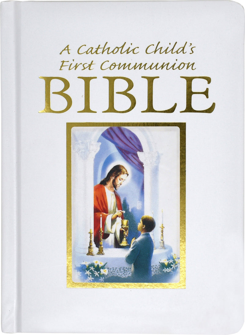 A Catholic Child&#39;s First Communion Bible Traditions - Boy