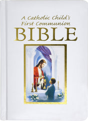 A Catholic Child's First Communion Bible Traditions - Boy