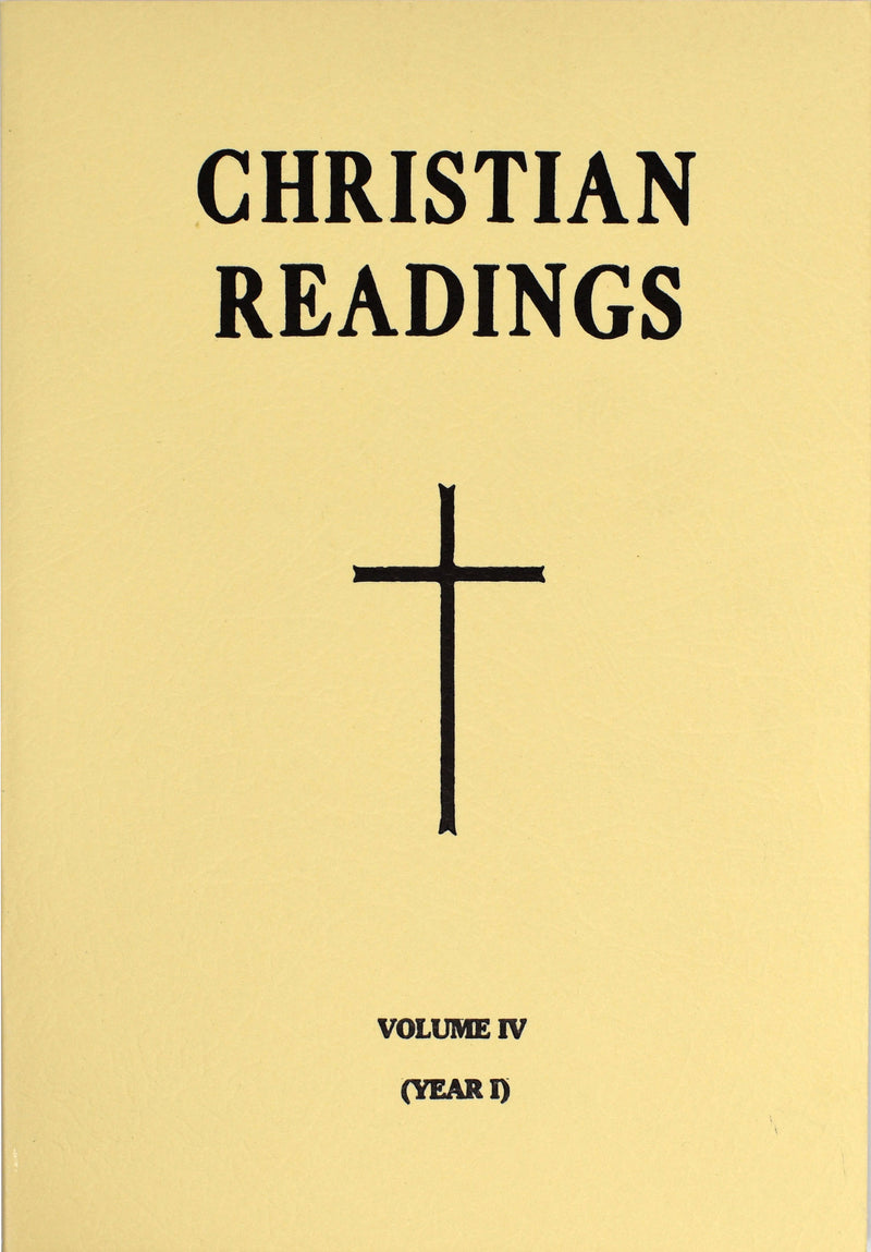 Christian Readings Volume IV (Year 1)