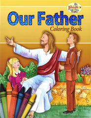 Coloring Book About The Our Father