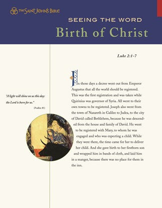 Seeing The Word: Birth Of Christ: Volume I