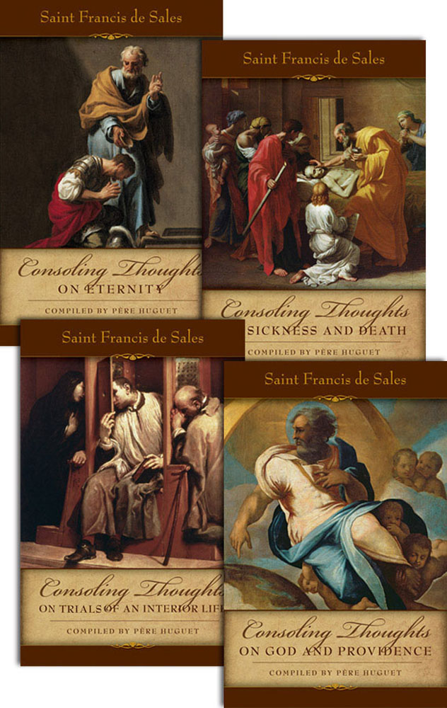 Consoling Thoughts of St. Francis de Sales - Set of Four