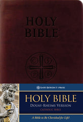 Douay-Rheims Bible (Burgundy Premium UltraSoft) - Standard Print Size