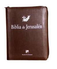 Biblia de Jerusalen Manual con funda cremallera