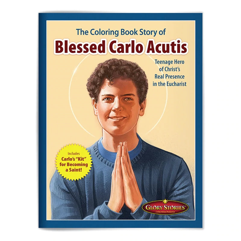 Blessed Carlo Acutis Coloring Book