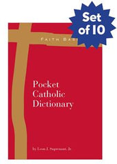 Faith Basics:  Catholic Pocket Dictionary  (set of 10)