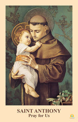 Saint Anthony Prayercard (Pack of 100)