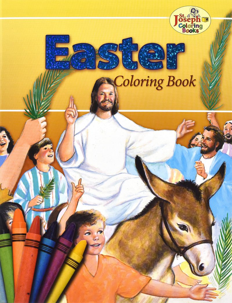 Coloring Book About Easter
