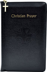 Christian Prayer Black Leather
